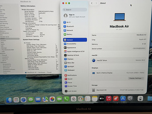 Apple Macbook Air 13 M1 8/256GB Gold Eng/Rus, v heas korras (6 foto / 6)