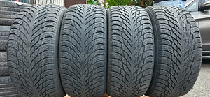 R18 rehvid 245 45 18 nokian 7mm dot21 lamellid (1 foto / 1)