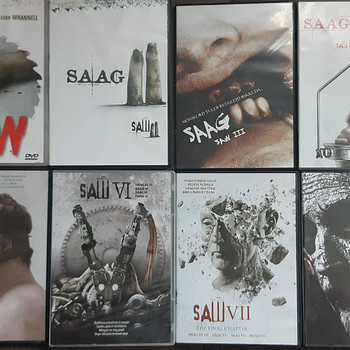 Õudusfilmide DVD