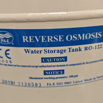 5 liitrine osmoosipaak, heas seisukorras