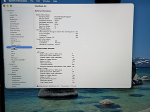 Apple Macbook Air 13 M2 8/256GB Midnight ENG/RUS, aku 100% (5 foto / 7)