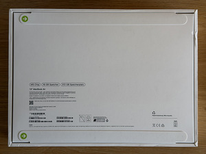 Apple Macbook Air 13 M5 16/512GB Silver/Skyblue uus! (3 foto / 5)