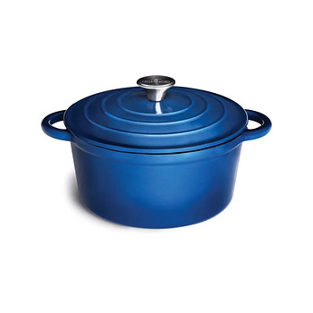 NAPOLEON CAST IRON ROUND CASSEROLE DISH 70152