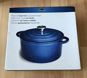 NAPOLEON CAST IRON ROUND CASSEROLE DISH 70152 (2 foto / 3)