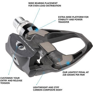 Shimano Dura-Ace PD-R9100 SM-SH12 234gr , Black (3 foto / 6)