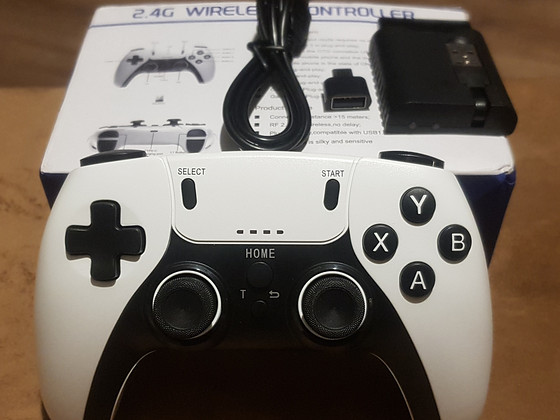Беспроводной игровой контроллер 2.4G, controller с поддержко