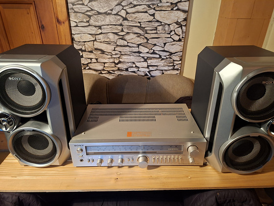 Ресивер Sony STR-343L + колонки