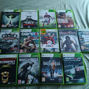 Xbox 360 slim + игры