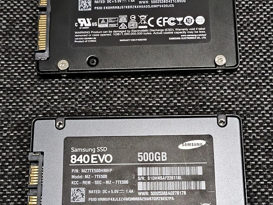 SSD Samsung Evo 840 850 250GB 500 GB