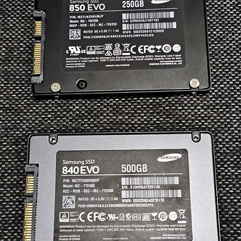 SSD Samsung Evo 840 850 250GB 500 GB SK Hynix 500 GB