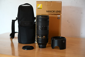 Nikon AF-S Nikkor 70-200mm f/2.8E FL ED VR (1 фото из 3)