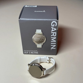 Умные часы Garmin Lily 2 Active GPS, золотистые/бежевые