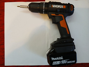 WORX akuadapter MAKITA akule (2 foto / 2)