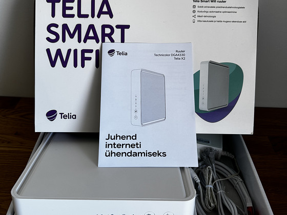 Telia X2 (Technicolor DGA4330) ruuter - rendivaba seade!