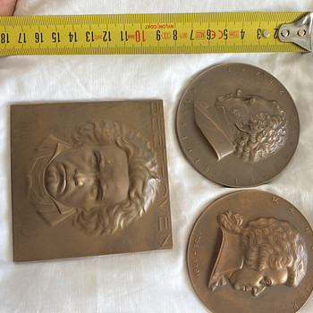 Medal Beethoven Mozart Schubert