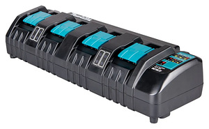 Зарядное устройство Makita DC18SF 4-слотное Li-ion (1 фото из 3)