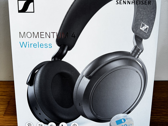 UUS! Sennheiser Momentum 4 Wireless (bluetooth noise cancel)
