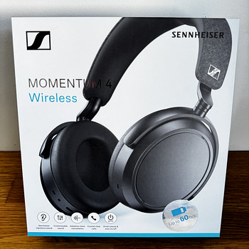 UUS! Sennheiser Momentum 4 Wireless (bluetooth noise cancel)