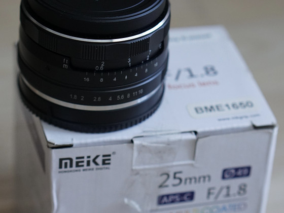 Meike 25 MM f1.8 E-Mount