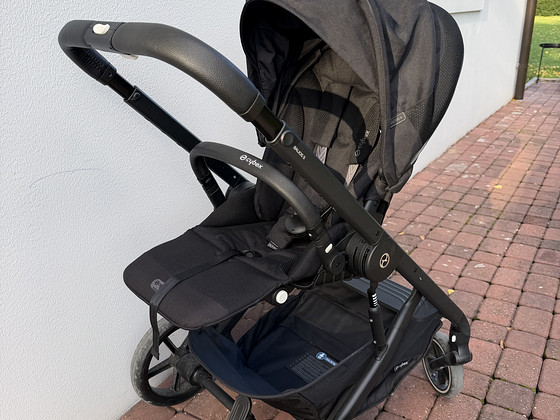 Прогулочная коляска Cybex Balios S Lux, Moon Black