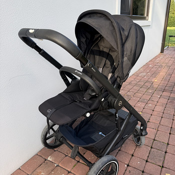Прогулочная коляска Cybex Balios S Lux, Moon Black