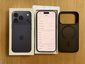 Apple iPhone 17 Pro Blue 256GB heas korras. Gar 11.2027 (7 фото из 9)