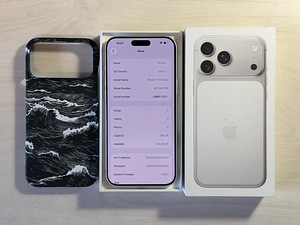 Apple iPhone 17 Pro Max Silver 256GB как новый! Гарантия (7 фото из 10)