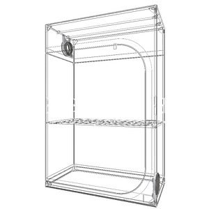 Kasvatustelk Secret Jardin ds120w 120x60x178 (2 foto / 2)
