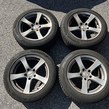 5x120 BMW 17" valuveljed Hankook lamellrehvidega 225/55/17