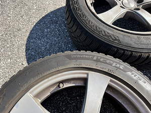 5x120 BMW 17" valuveljed Hankook lamellrehvidega 225/55/17 (6 foto / 10)