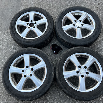 5x112 16" valuveljed MAM rehvidega 205/55/16 keskava 72,6mm
