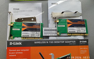 D-link DWA-520 wifi adapter 2 tk. (1 foto / 2)