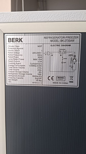 Холодильник Berk (3 фото из 4)
