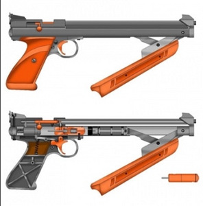 Pneumaatiline püstol-karabiin Crosman 1377 (5 foto / 5)