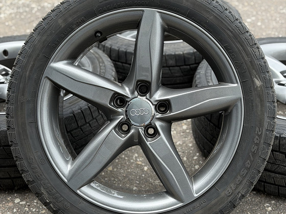 18" оригинальные диски Audi 5x112 + 245/45/18 m+s