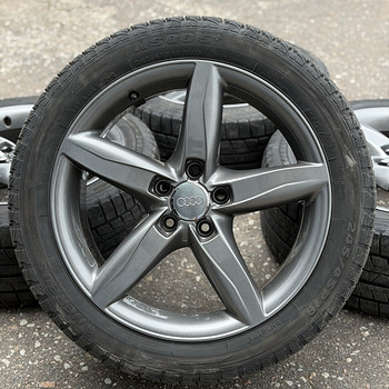 18" оригинальные диски Audi 5x112 + 245/45/18 m+s