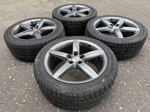 18" оригинальные диски Audi 5x112 + 245/45/18 m+s (3 фото из 10)