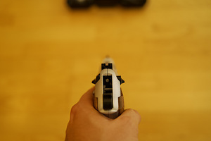 Beretta M92 FS Wood & Nickel 4,5 mm Diabolo CO₂ õhupüstol (10 foto / 10)