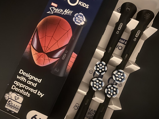 Oral-B iO, Kids Disney Spiderman, 4 tk - hambaharja otsikud