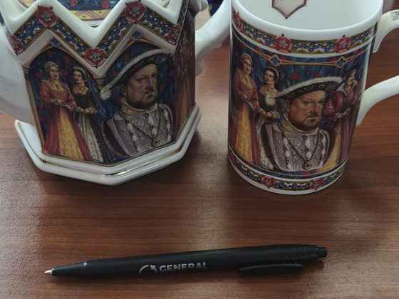 Английский фарфор «Henry VIII» — James Sadler & Sons (1882)