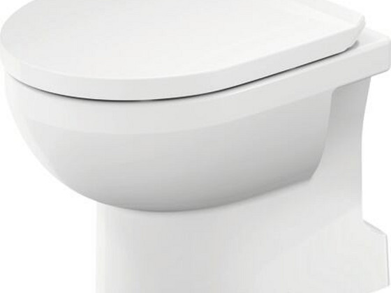 DURAVIT унитаз с нижним выпуском и сиденьем-крышкой (soft cl