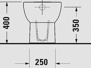 DURAVIT унитаз с нижним выпуском и сиденьем-крышкой (soft cl (4 фото из 7)