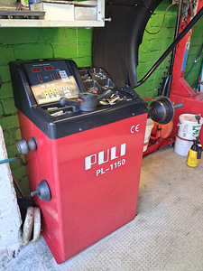 Balanseerimispink Rehvivahetusele Puli PL 1150 laseriga (1 foto / 2)