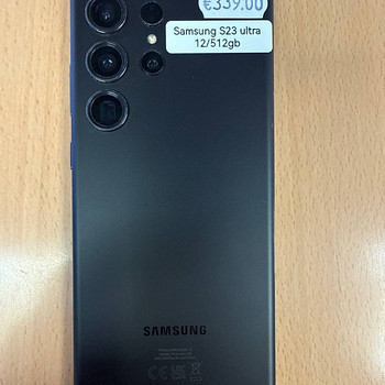 Samsung Galaxy S23 Ultra 512Gb Black в хорошем состоянии