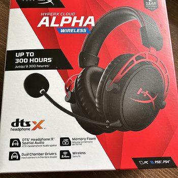 Беспроводная игровая гарнитура HyperX Cloud Alpha Wireless,