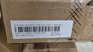 Жесткий диск HPE Dual Port Enterprise 1.8 TB SFF с горячей заменой (4 фото из 4)