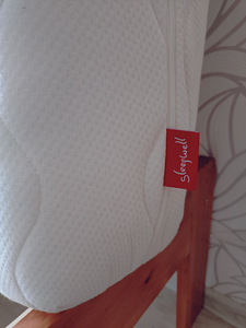 Voodi puidust 80x200 +sleepwell orthopedic red (3 foto / 3)