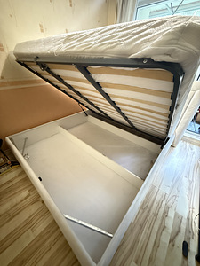 Suur kaheinimesevoodi 200×200 cm tõstemehhanismiga (2 foto / 3)