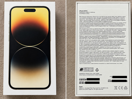 iPhone 14 Pro 128GB Gold, аккумулятор 88%