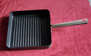 Wok pann, grillpann teflonist (3 foto / 8)